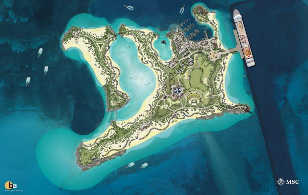 Karibik-Insel nur für Kreuzfahrer: Ocean Cay von MSC