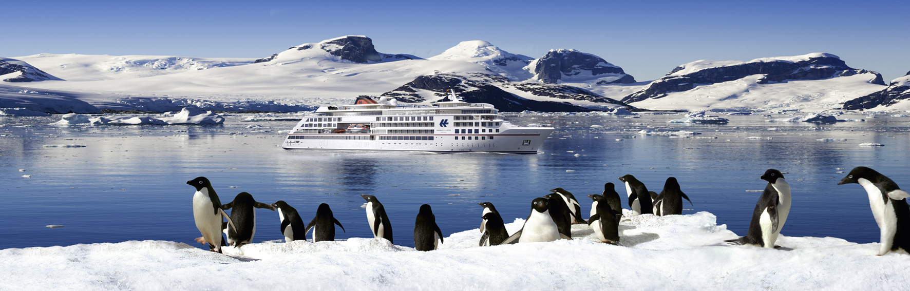 Die Antarktis ist eines der Ziele für die neuen Expeditionsschiffe   Foto: Hapag-Lloyd Cruises